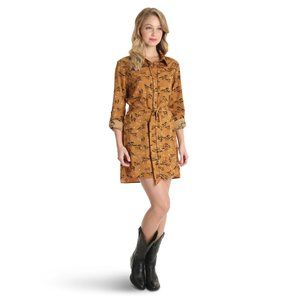 SOLD Old West Women's Shirt Dress by Wrangler